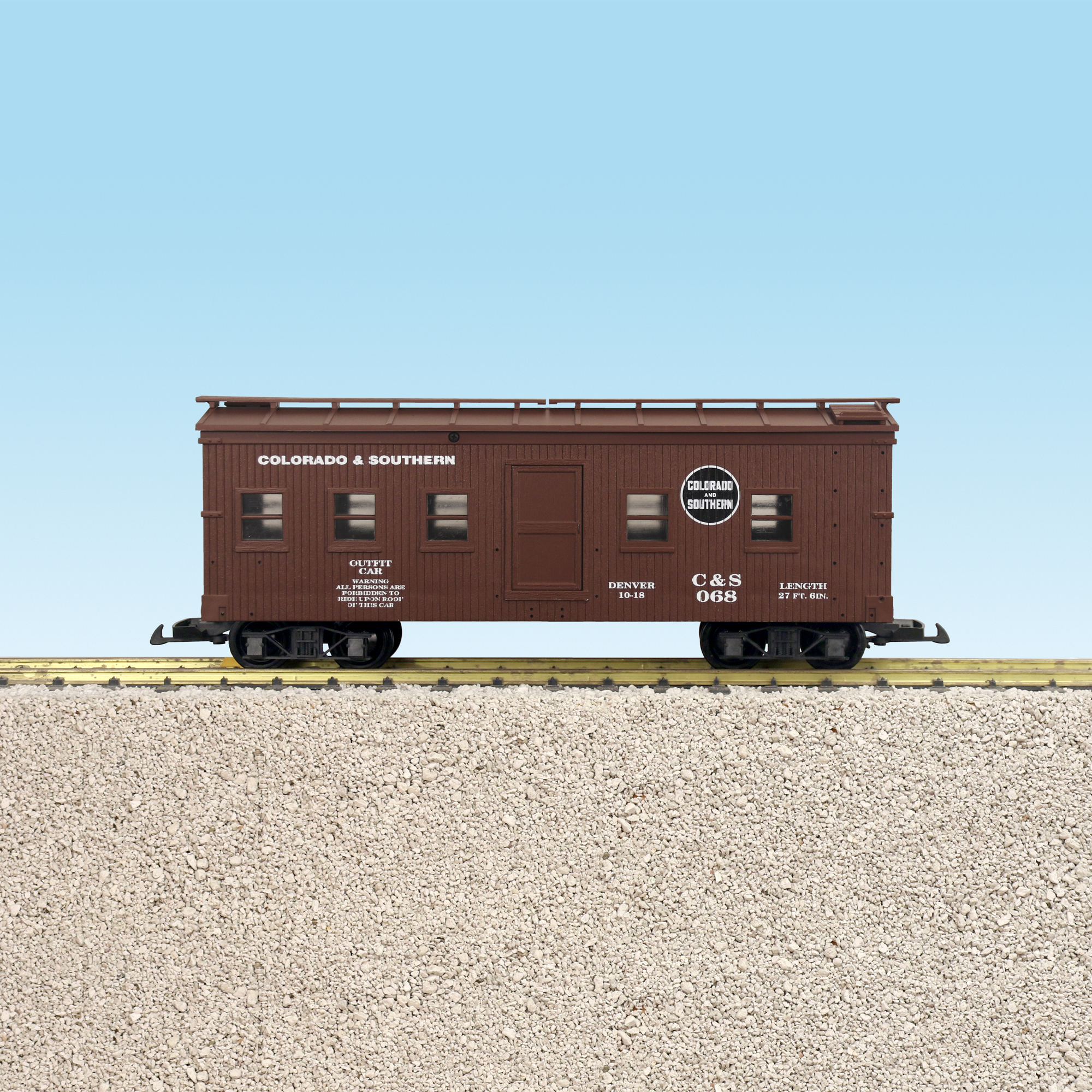 COLORADO & SOUTHERN OUTFIT CAR