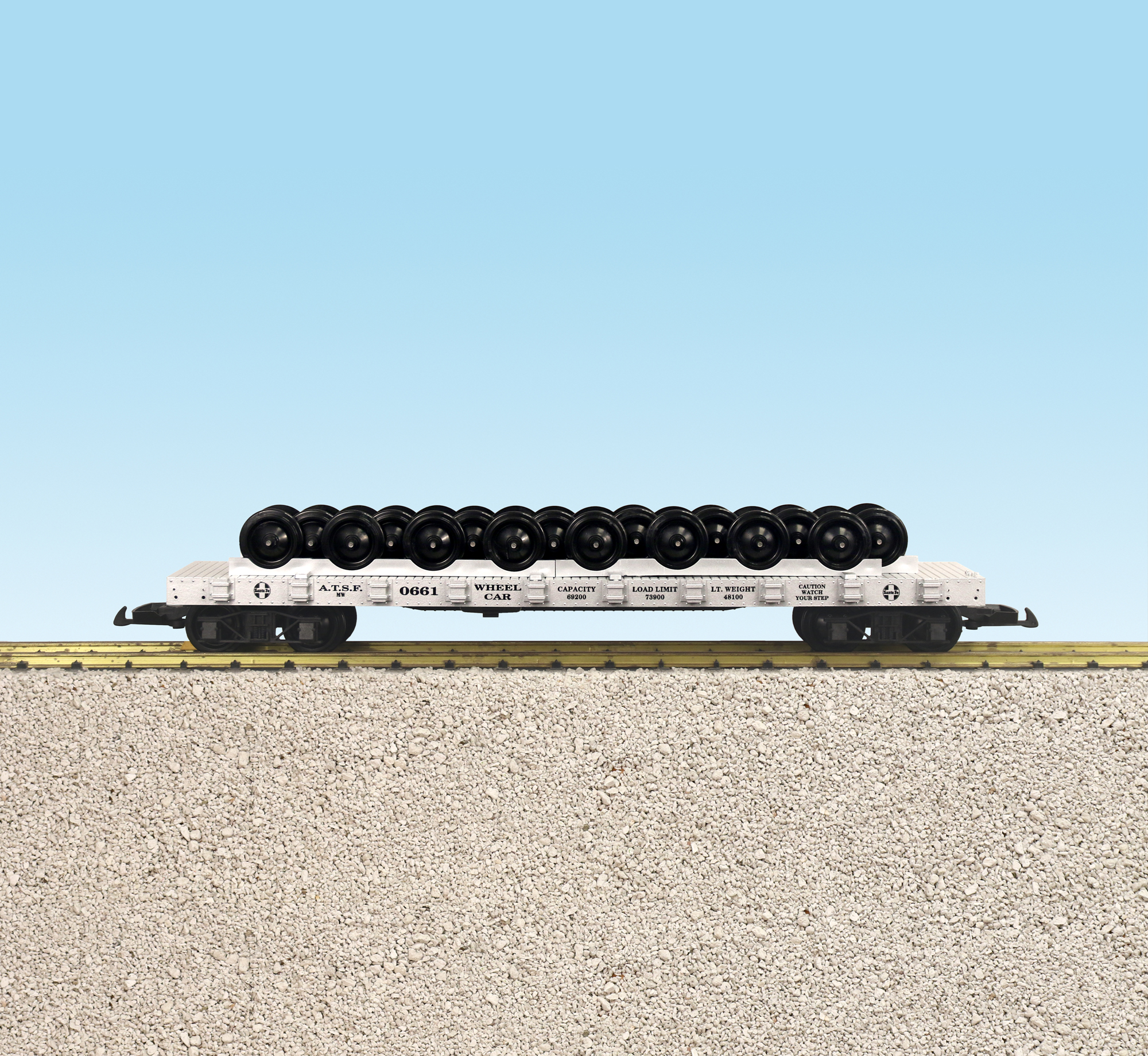 SANTA FE WHEEL CAR - RD# 0661
