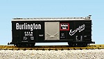 R19043C - BURLINGTON STEEL BOXCAR #30708