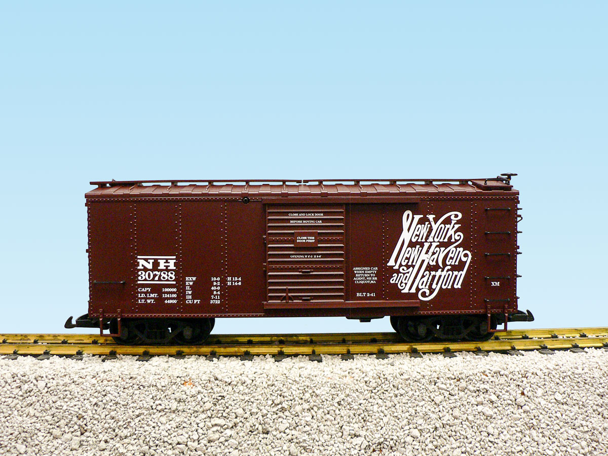 NEW HAVEN STEEL BOX CAR #30778 BROWN