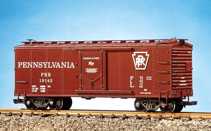 PENNSYLVANIA STEEL SIDED BOX CAR #19142 TUSCAN