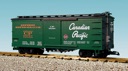 CN/REA WOOD BOX CAR #56397 GREEN/BLACK