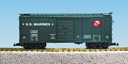 USMC ORDINANCE STEEL BOXCAR GREEN