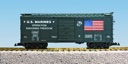 USMC OPER ENDURING FREEDOM STEEL BOX CAR GREEN
