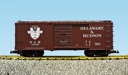 D&H STEEL BOX CAR #17945 BC RED