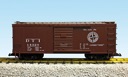 DT&I STEEL BOX CAR #14329 BROWN