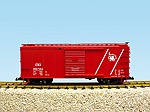 CNJ STEEL BOX CAR #20755 RED