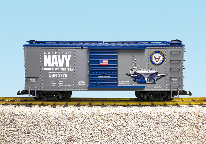 US NAVY SBC BATTLESHIP GRAY/BLUE
