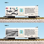 WWII BATTLE OF TINIAN BOXCAR