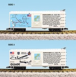 WWII BATTLE OF GUAM BOXCAR