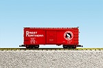 GREAT NORTHERN STEEL BOXCAR #18583 RED