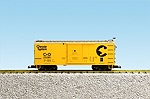 CHESSIE STEEL BOXCAR #C&O 23285 YELLOW/BLUE/SILVER