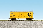 CHESSIE STEEL BOXCAR #WM 36029 YELLOW/BLUE/SILVER