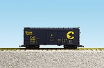CHESSIE STEEL BOXCAR #C&O 23764 BLUE