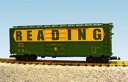 READING 40' BC W/8' PANEL SUPERIOR DOOR GREEN