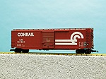 CONRAIL 50' BOXCAR #1 W/STEEL DOOR BC RED