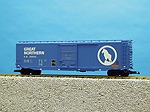 GREAT NORTHERN 50' BOXCAR #1 W/ STEEL DOOR BLUE