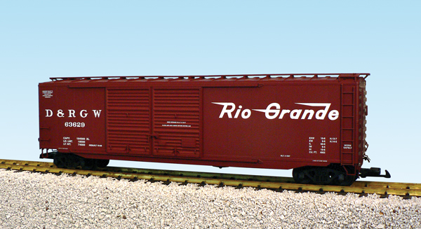 RIO GRANDE 50 W/AAR DOUBLE DOOR MINERAL BROWN