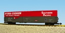 SOUTHERN PACIFC 60' SINGLE DOOR BOXCAR RED/GRAY