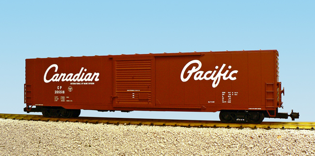 CANADIAN PACIFIC 60 SINGLE DOOR BOXCAR BROWN