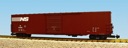 NORFOLK SOUTHERN 60' SINGLE DOOR BOXCAR BC RED