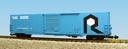 ROCK ISLAND 60' SINGLE DOOR BOXCAR BLUE