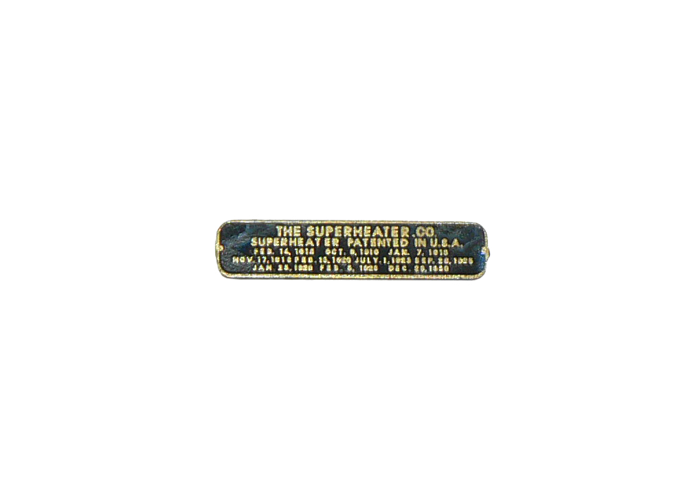 HUDSON BUILDERS PLATE
