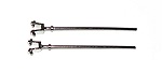 BIG BOY STEAM ROD LONG FRONT SET OF 2