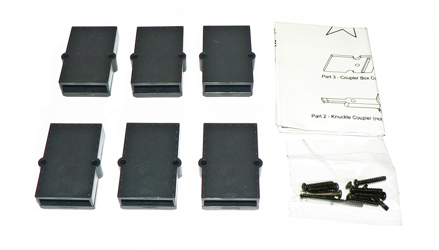BODY MOUNT COUPLER (3 PAIRS)