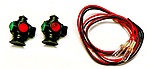 MARKER LIGHTS W/BULBS (2) FOR CENTER CUPOLA/HEAVYWEIGHT PASS