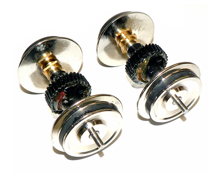 44 TONER TRACTION WHEELS W/GEARS (2)