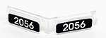 GP38 NUMBER PLATE 1 END SPECIFY NUMBER?