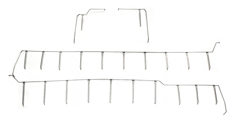GP38 SIDE RAILS(4)- COLOR?