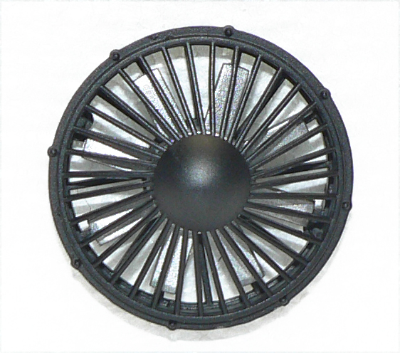 F3/F7 FAN W/ROTATING BLADE COLOR?
