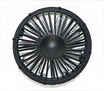 F3/F7 FAN W/ROTATING BLADE COLOR?