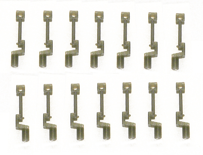 F7 ANTENNA HOLDERS (14) PENNSY TUSCAN OR GREEN