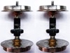 SD40 METAL WHEEL W/GEAR FOR CENTER AXLE (2)