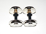 SD70 METAL WHEELS W/ GEAR FOR END GEAR BOX (2)