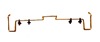 SD70 COUPLER LIFTBAR W/4 HOLDERS (1) COLOR?