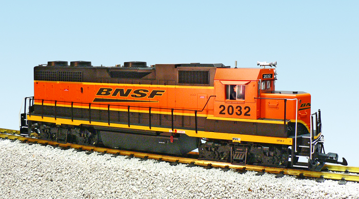 BNSF GP38-2 SPEED LETTERING ORANGE/BLACK