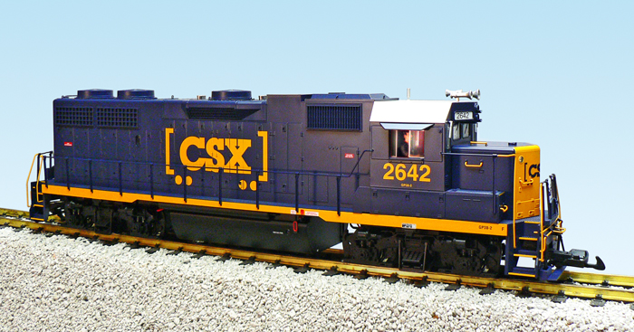 CSX GP38-2 BLUE/YELLOW