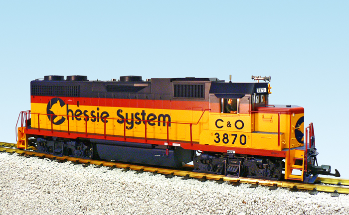 CHESSIE SYSTEM GP38-2 YELLOW/BLUE