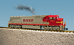 BNSF SD70 MAC RED/SILVER