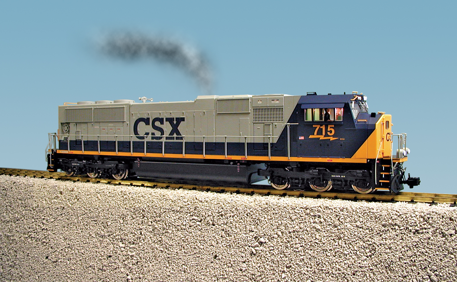CSX SD70 MAC BLUE/GRAY