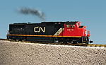 CANADIAN NATIONAL SD70 MAC RED/BLACK/WHITE
