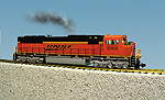 BNSF SD70 MAC (SPEED LETTERING) ORANGE/BLACK