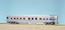 CALIFORNIA ZEPHYR OBSERVATION STAINLESS STEEL