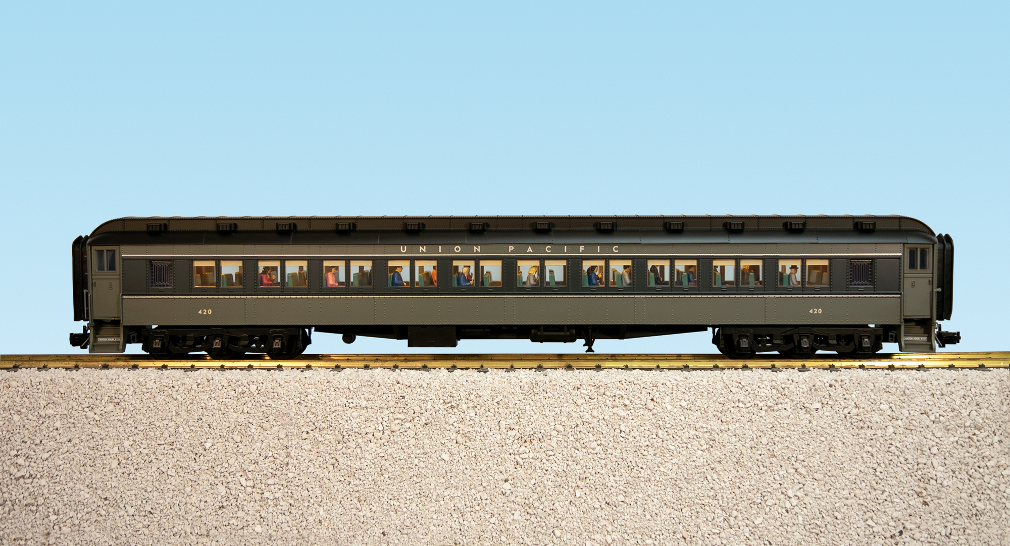 UNION PACIFIC OVERLAND ROUTE COACH #3 RD#420