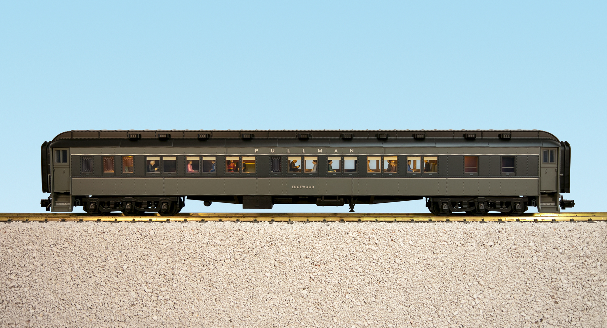 UNION PACIFIC OVERLAND ROUTE SLEEPER #3 EDGEWOOD