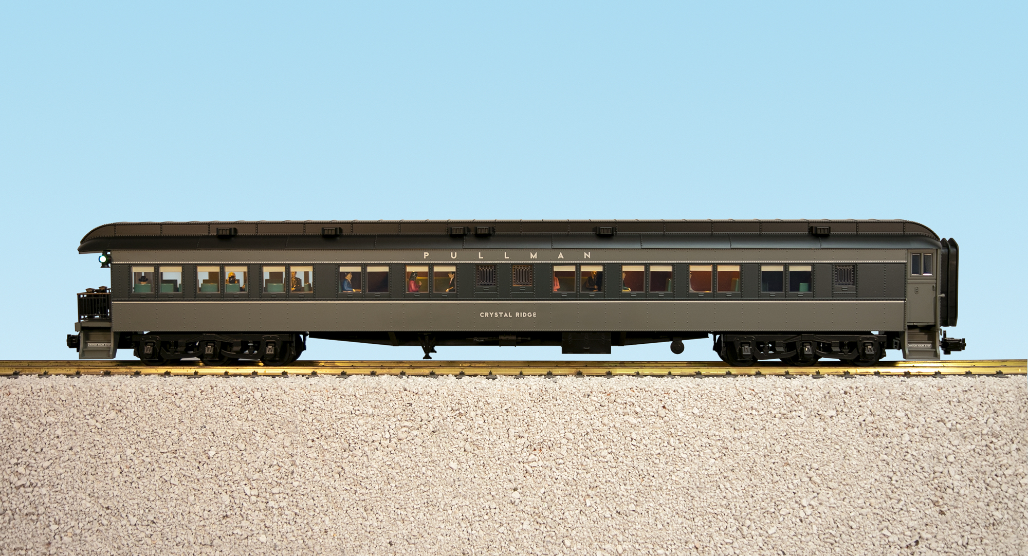 UNION PACIFIC OVERLAND ROUTE OBSERVATION CRYSTAL RIDGE
